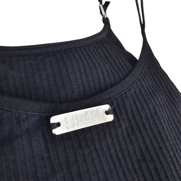 Bombshell Sportswear Dip Dye Seamless Crop Tank, Sports Bra, Strappy, XS/S - Picture 3 of 7